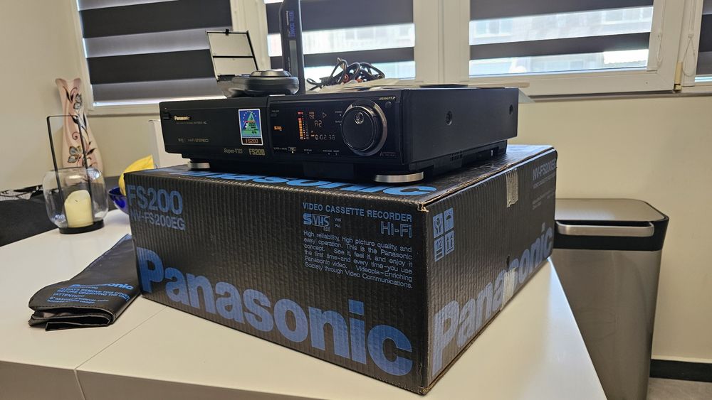 Panasonic NV-FS200 SVHS video recorder! *Колекционерски УНИКАТ *!