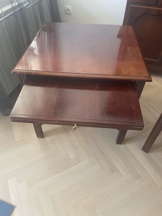 Класическо огледало с рамка масив,американско;Ikea бяло