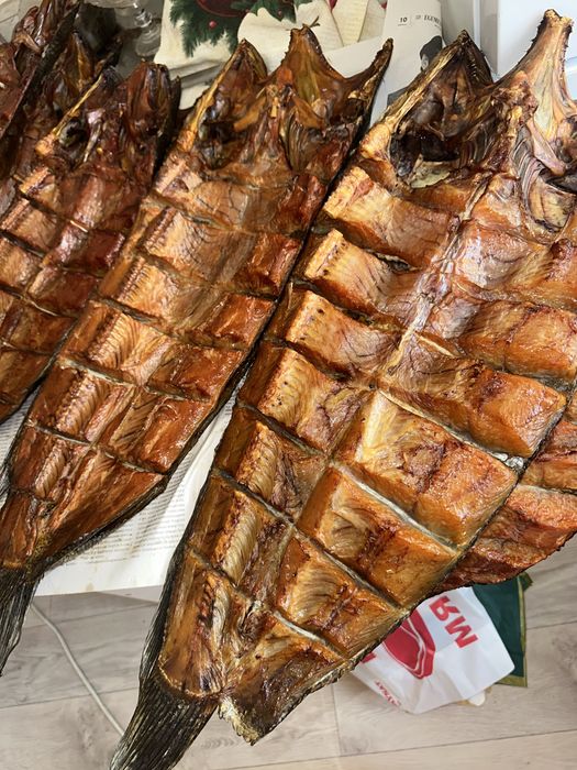 Копченая рыба вкусная