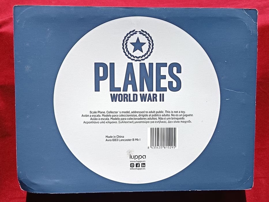 WW2 Machetă avion britanic RAF 2 modele/ scara 1:144/Colecție/Decor