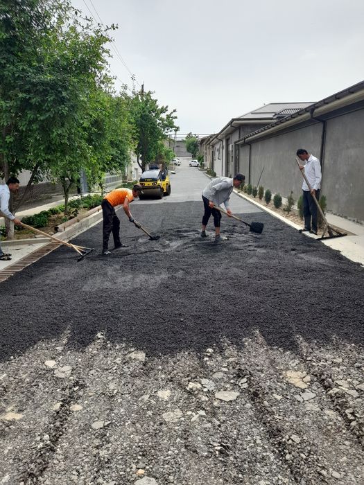 Асфальт Асфальтирование дорог арзон ва сифатли Asfalt xizmati