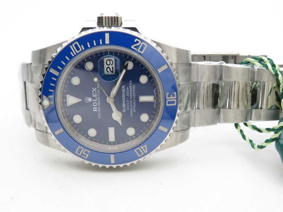 Rolex Submariner 116619LB „Smurf" 40mm – Син циферблат, керамичен безел, автоматичен – QC снимки