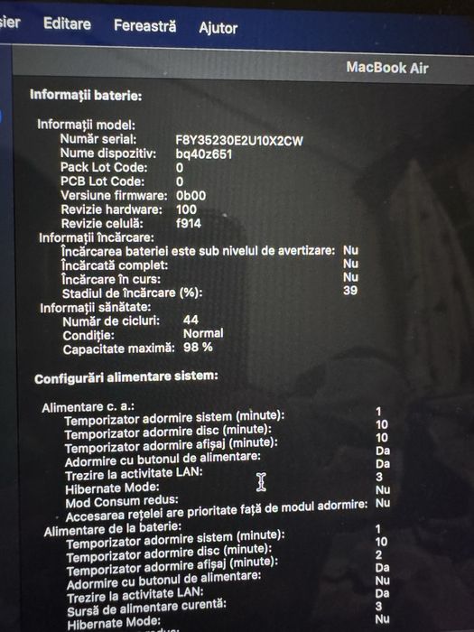 Macbook Air M3 impecabil