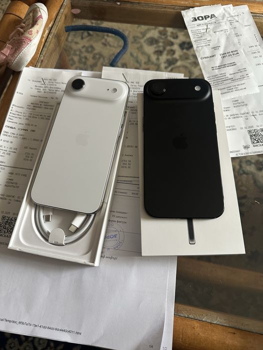 Iphone Air, Cloud White, 1TB, чисто нов