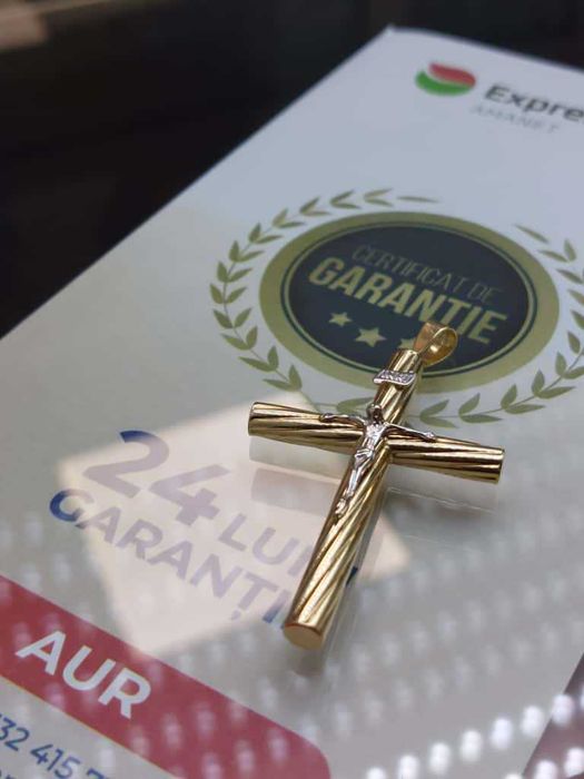 (AG33) Medalion Aur 14K / Garantie 2 Ani.