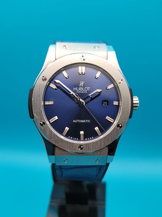 Hublot Classic  Blue Automatic.