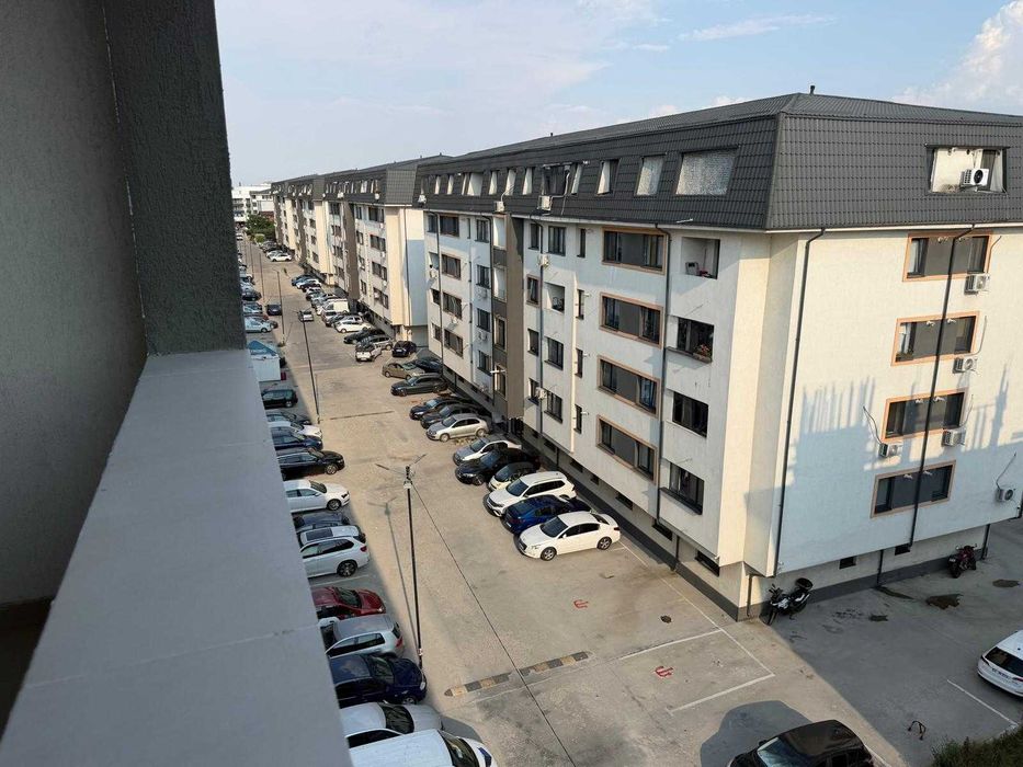 Apartament 2 camere Chiajna, decomandat, 47 mp, bloc 2022, AC inclus