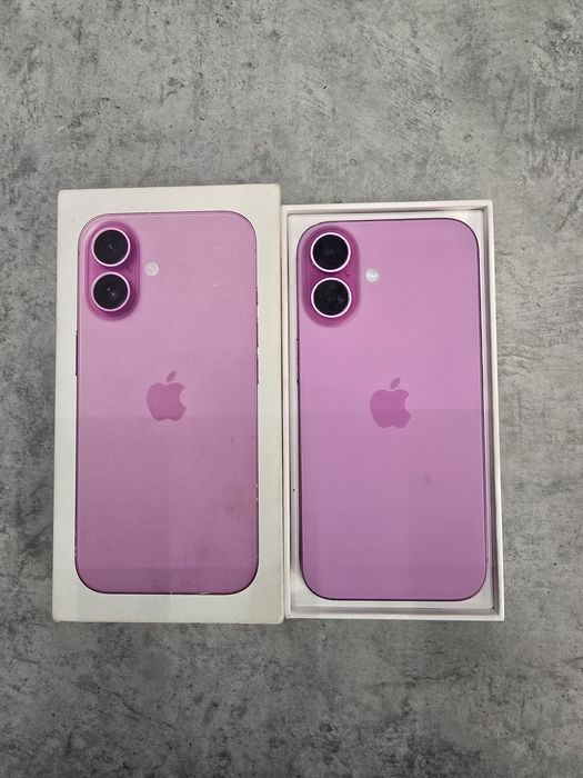 Apple iPhone 16 Pink 128GB  100% Батерия