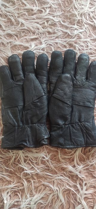 Мъжки черни ръкавици