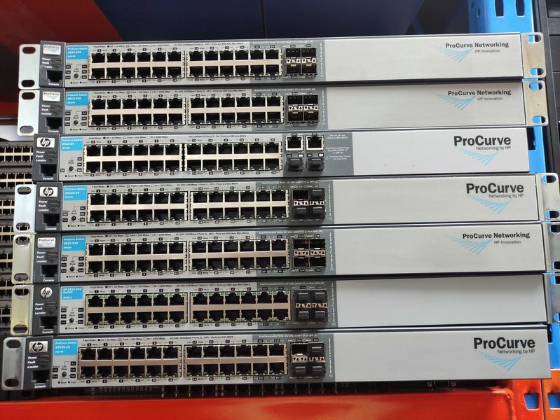 HP ProCurve switch 1800-24G, 1810G-24 суич