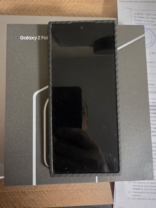 Samsung Z Fold 7 256 jetblack