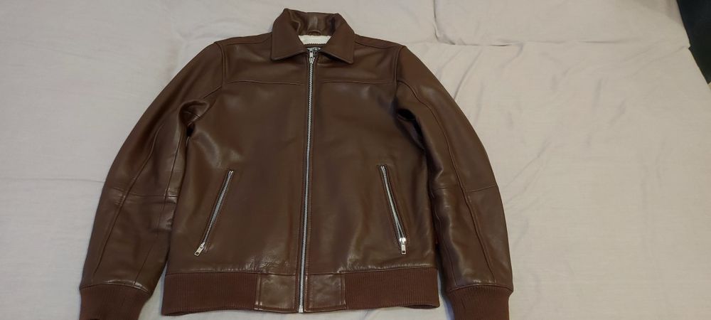 Geaca piele /Bomber jacket Camokazi M