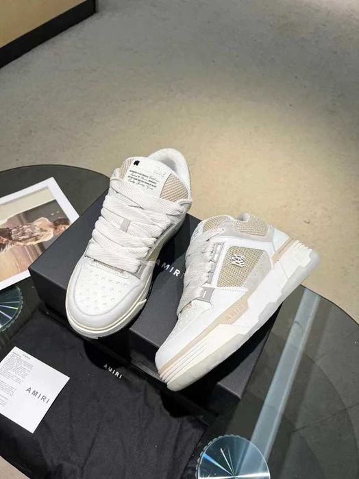 #EDITIE LIMITATĂ# Amiri MA-1 Triple White - Verificare Colet