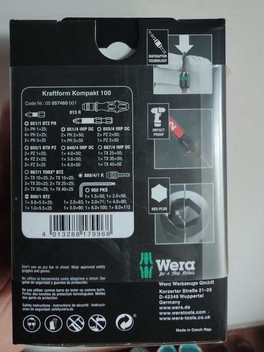 Trusa biti wera kompakt