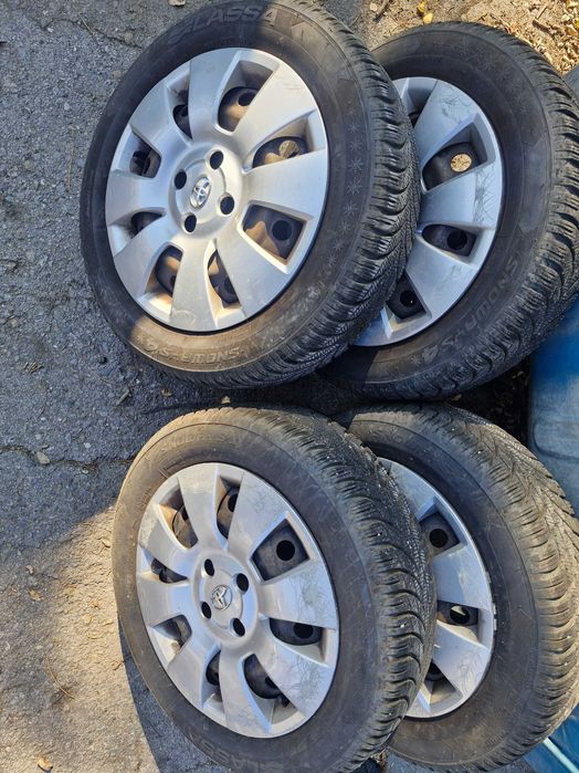 Джанти с гуми 175 65 15 Toyota 4x100