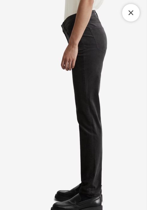 Черни дънки Marc O’Polo Lulea slim mid waist