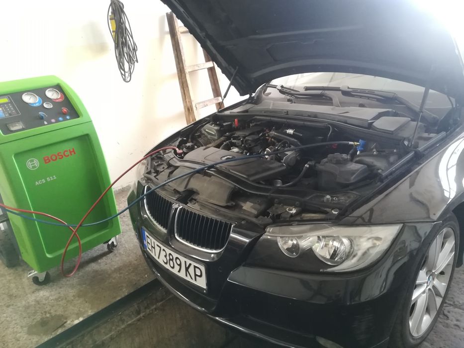 Автоклиматици Бургас зареждане с фреон 1234yf 134a