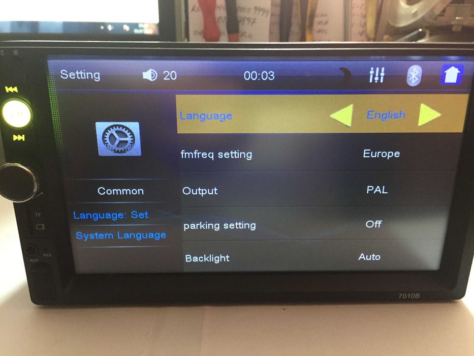 Car MP5 Player nou cu telecomanda