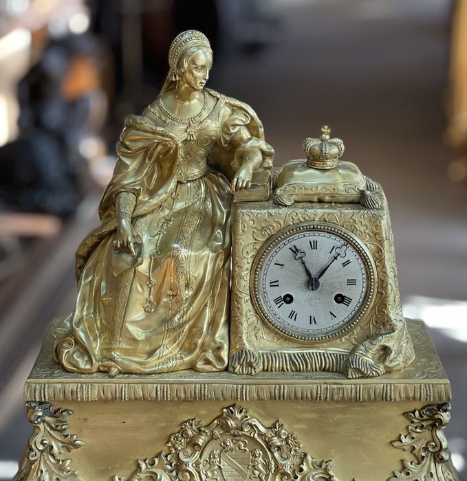 Ceas vechi Bronz Dore *** vintage / antic / vechi / retro ***