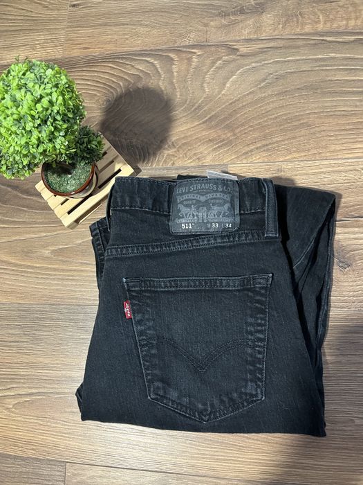 Blugi Levi's 511 negrii W33/L34