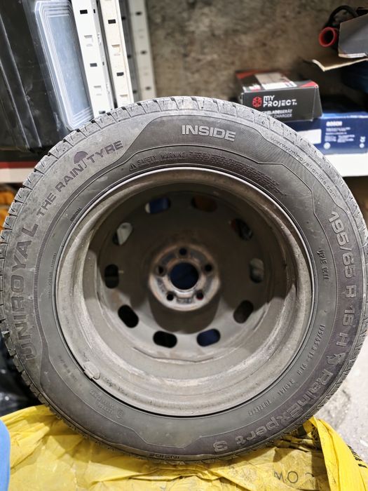 Железни джанти 15 5x110 с летни гуми 195/65 R15 – комплект