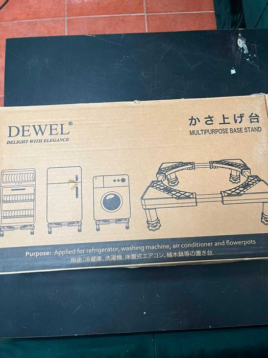 Baza reglabila pentru masina de spalat DEWEL 44,8-69 cm, capacitate 200 kg