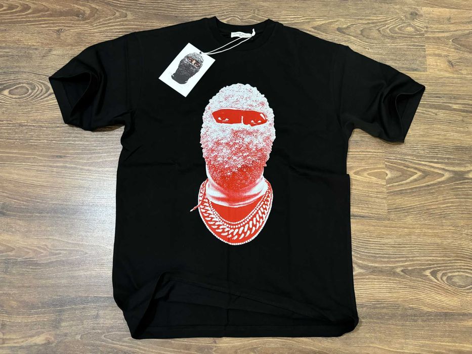 Унисекс тениска IH NOM UH NIT Oversize Черна/Бяла