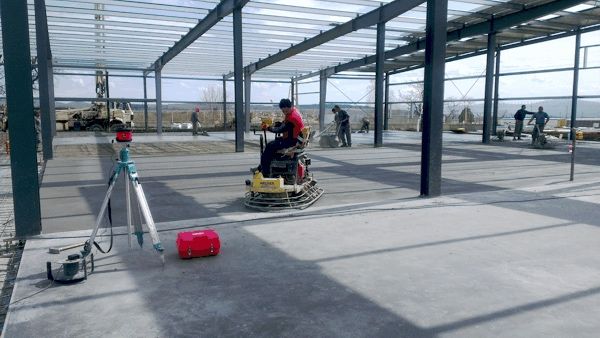 Шлайфан, Ресан, щампован бетон, индустриални подове