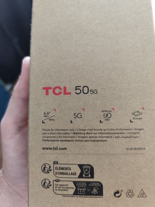 TCL 50 5G 50MP 8GB RAM