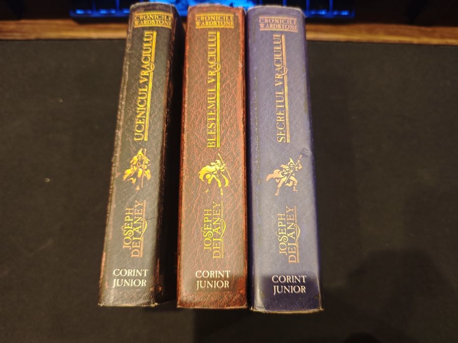 Joseph Delaney - Pachet primele 3 volume (Ucrnicul, Blestemul. Secret)