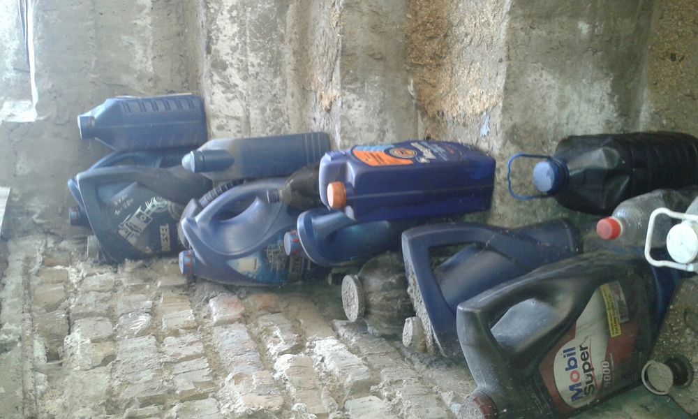 Отработка,масло.