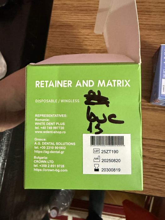 Set profesional  Retainer and Matrix 19 bucati