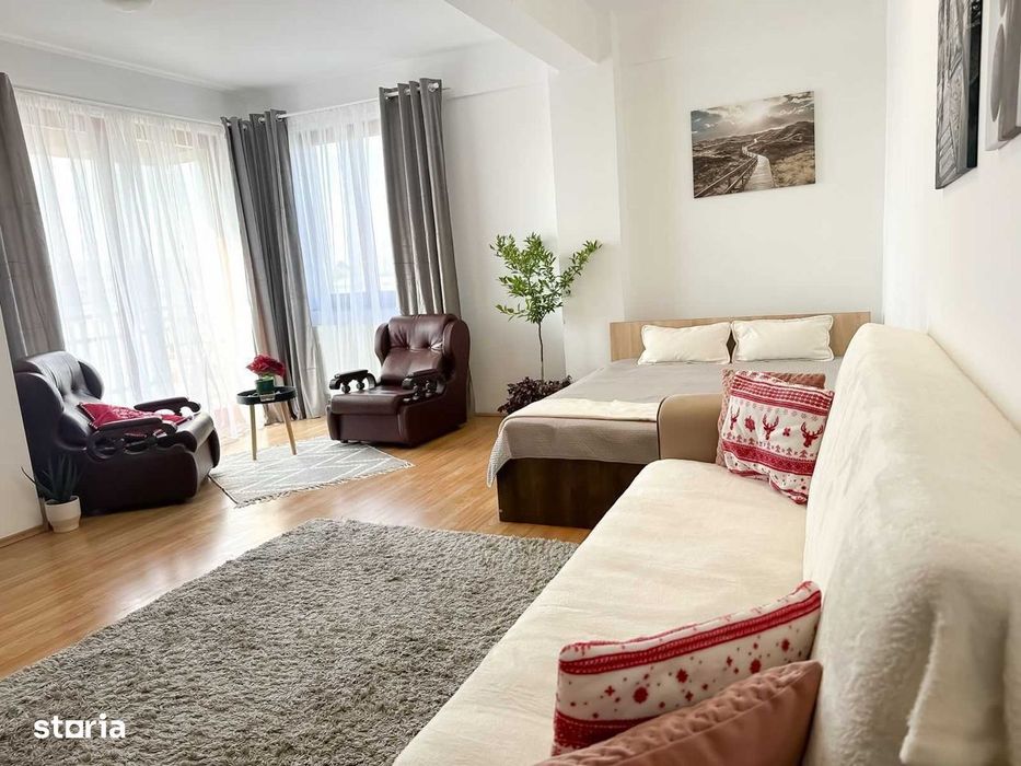 Apartament 1 camera, 43mp + 7mp balcon, zona Prof. Ioan Rus