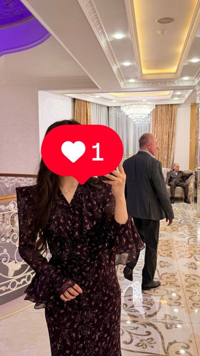 Продам шифоновое платье