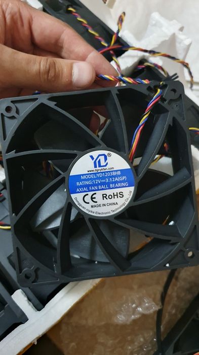 Вентилятор, кулер для асик майнеров
