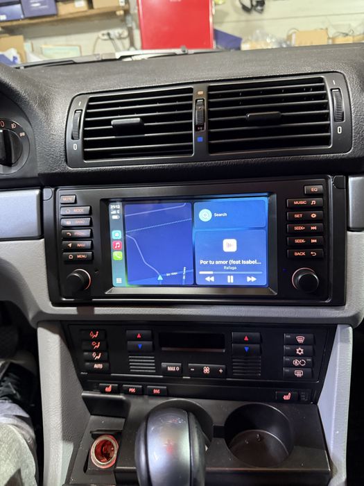 Navigatie Android BMW E39 / E53 Carplay Android Auto , Youtube