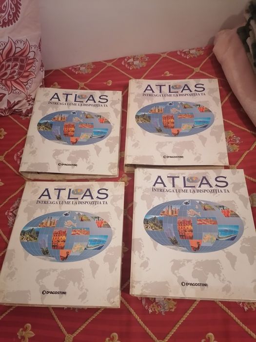 Colecție de reviste Atlas +Atlasuri continente