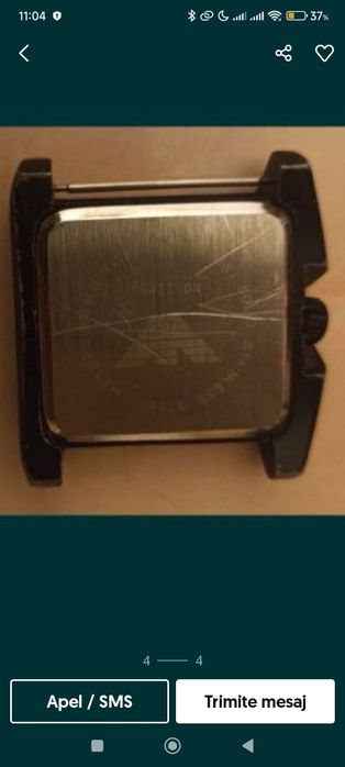 Ceas bărbătesc Emporio Armani, Quartz, water resist 5 ATM, Swiss Made