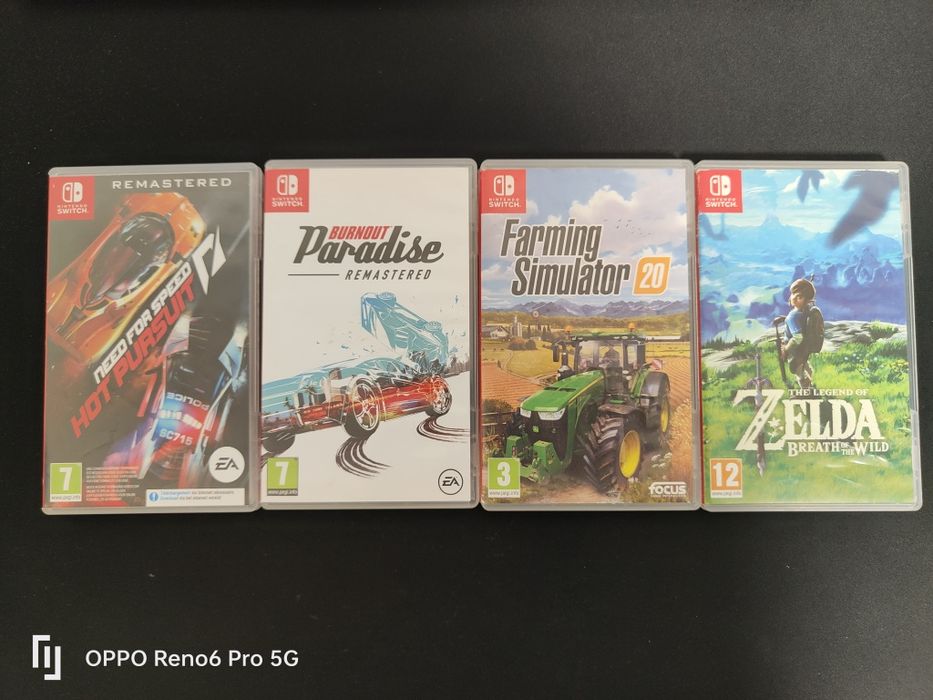 Продавам игри на Nintendo Switch