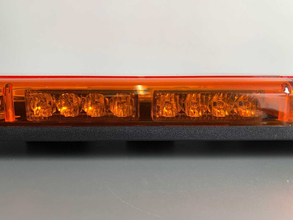 Rampa girofar LED cu magnet, stroboscopica, 90cm