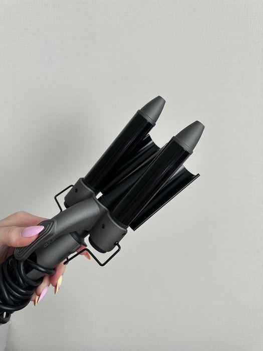 Тройная плойка для волос