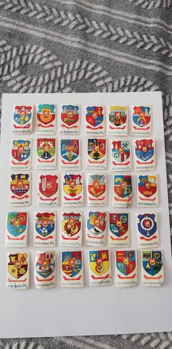 Timbre vechi din mai multe țări