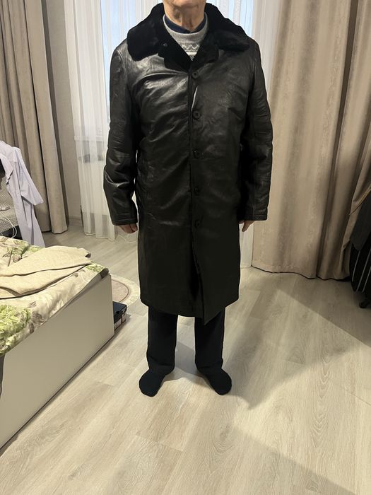 Продам кожанную дубленку