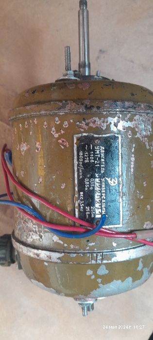Электродвигатели с разной силовой и быт.техники