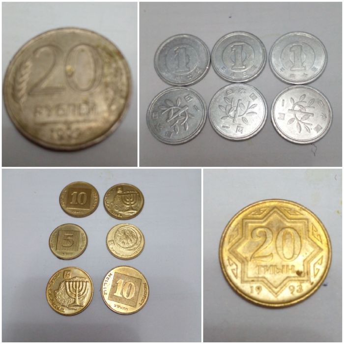 Монеты . Монеты.  Монеты разные .