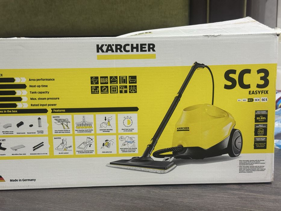 Пароочиститель KARCHER SC3 EASYFIX