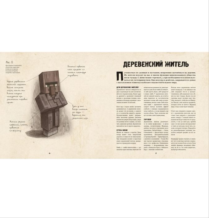 Книга Mineccraft мобиология