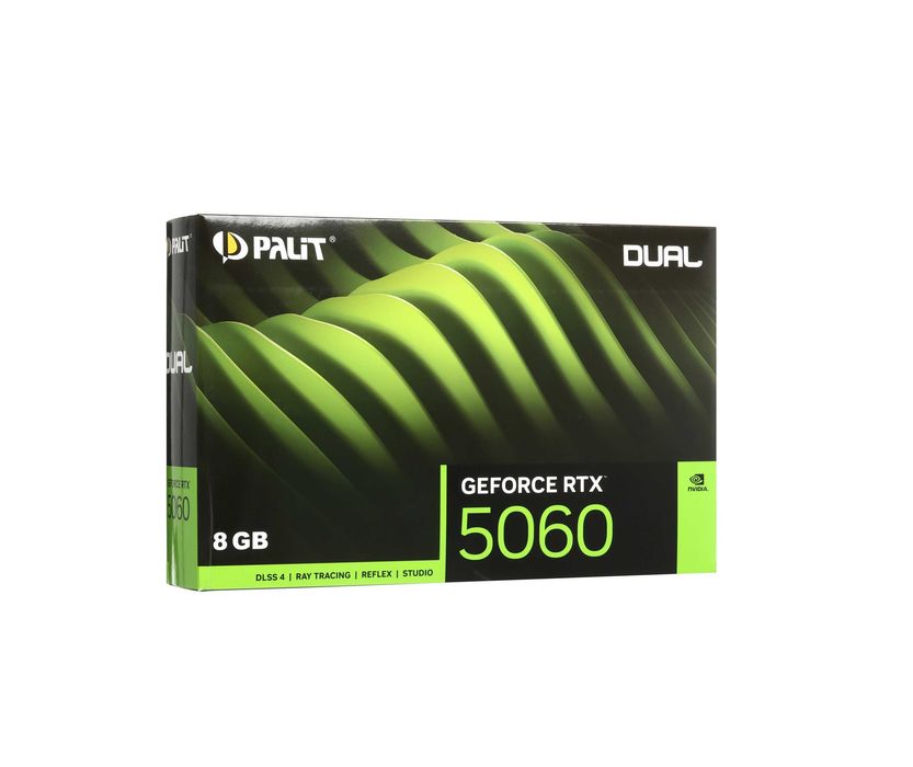 - Видеокарта Palit RTX 5060 Dual 8GB