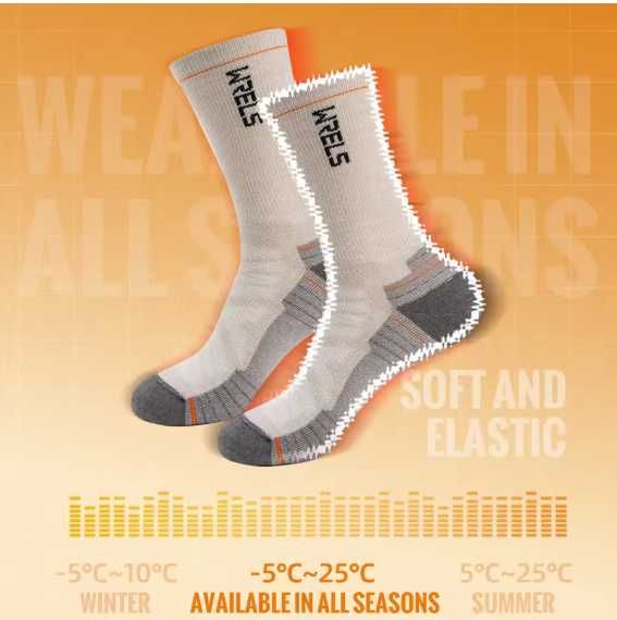 WRELS Merino Wool – Леки туристически и спортни чорапи от мерино вълна