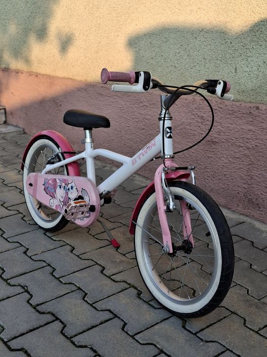 Bicicleta B'twin  fetite 4-6 ani, roti 16